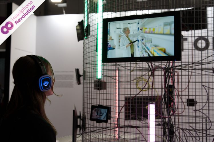 Silent Conference Kopfhörer HR SC Flex von Headphone Revolution auf dem OMR Festival 2025 in der Messe 2025