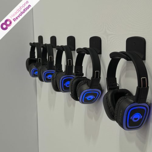 Silent Conference Kopfhörer HR SC Flex von Headphone Revolution auf dem OMR Festival 2025 in der Messe 2025