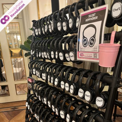 Silent Conference Kopfhörer HR SC Flex von Headphone Revolution auf dem OMR Festival 2025 in der Messe 2025