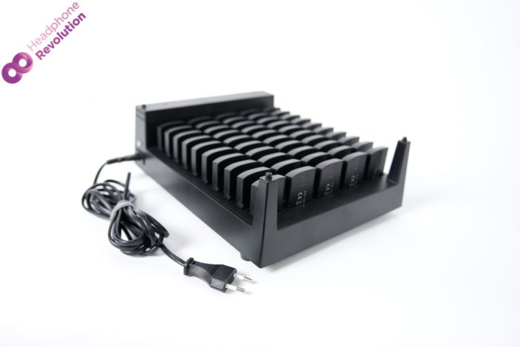 Akkuladebox für Silent Hybrid Kopfhörer Modell "HR Z-Pro 50X" von Headphone Revolution